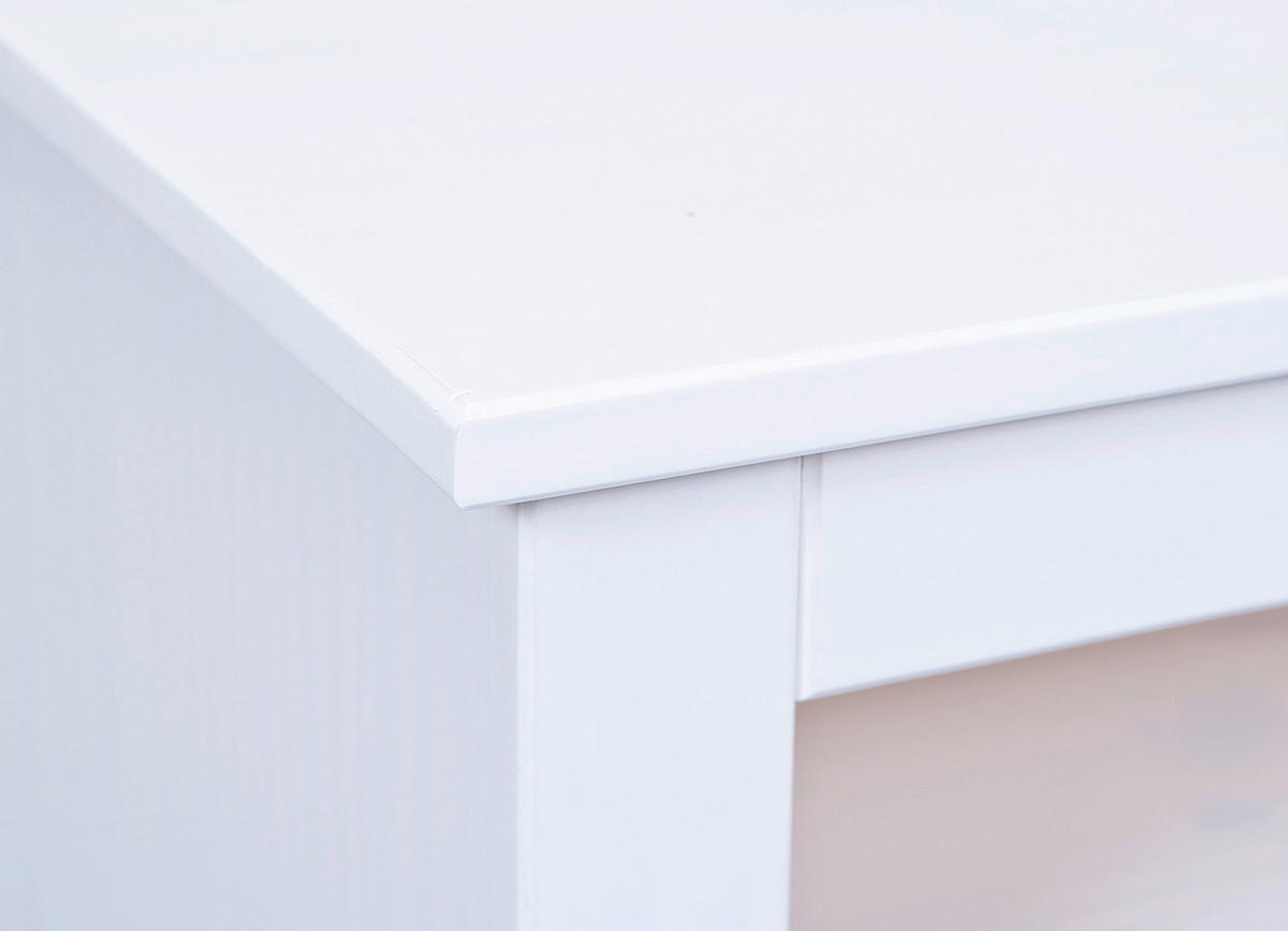 TV-Kommode Provence weiß lackiert B/H/T: ca. 118x45x39 cm Provence - weiß (118,00/45,00/39,00cm) - Inter Link