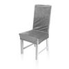 Stuhlhusse Stuhlhusse_Samt_Sparkle anthrazit - anthrazit/silber (40,00/45,00/60,00cm)