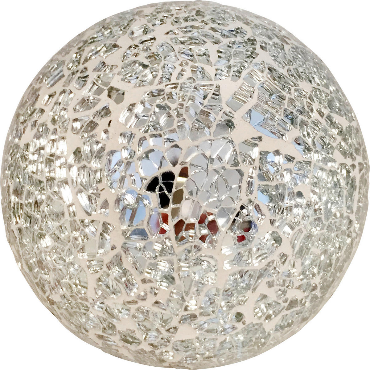 POCOline Dekorationsartikel Ball_Mosaik - silber (10,50/10,50/10,50cm) - POCOline