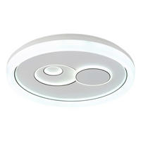 LED-Deckenleuchte weiß silber Metall Kunststoff B/D: ca. 7x48 cm LED-Deckenleuchte_Ruiz-I - weiß/silber (48,00cm)