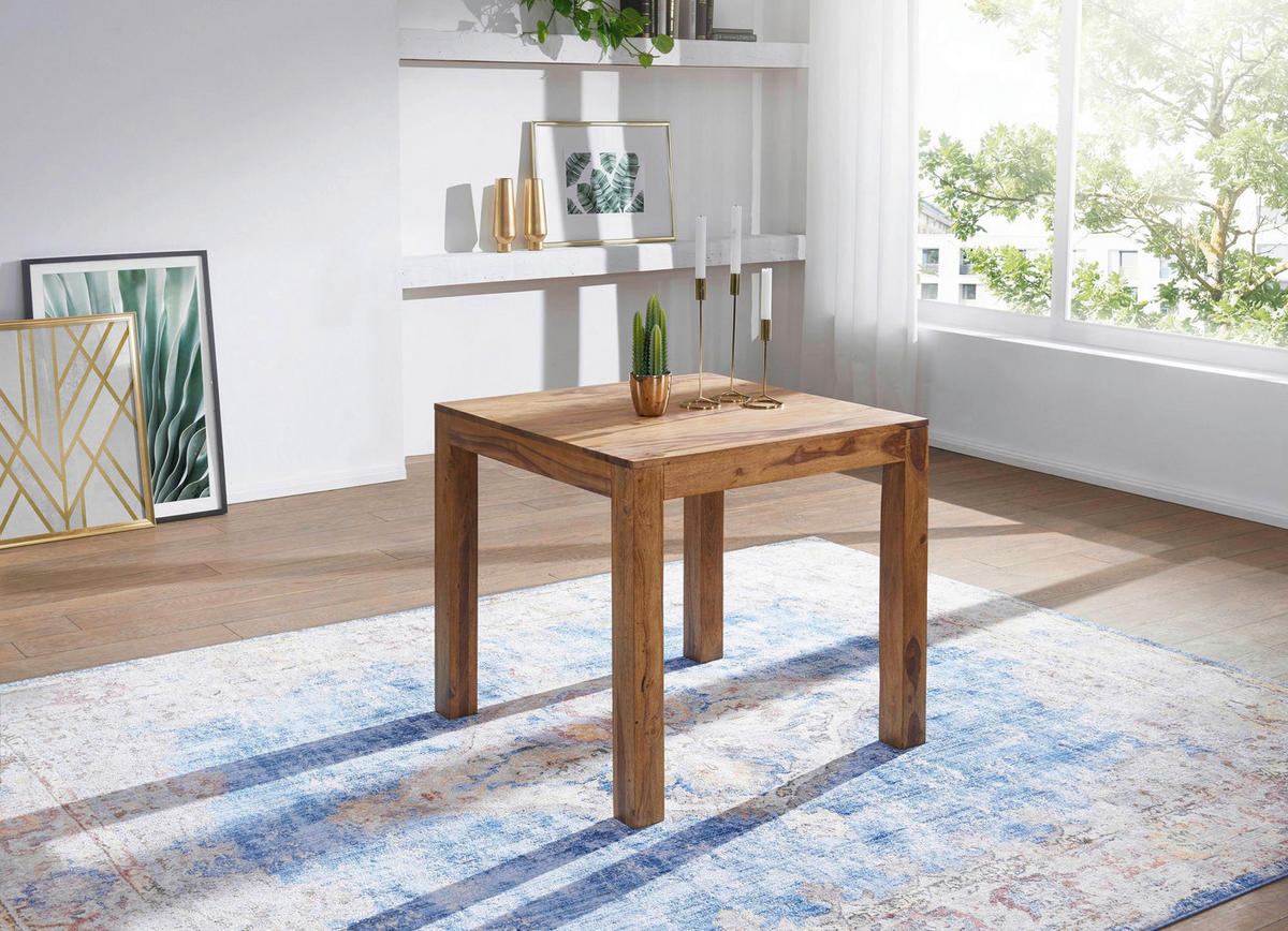Esstisch natur B/H/T: ca. 80x76x80 cm Esstisch - natur (80,00/76,00/80,00cm) - Wohnling