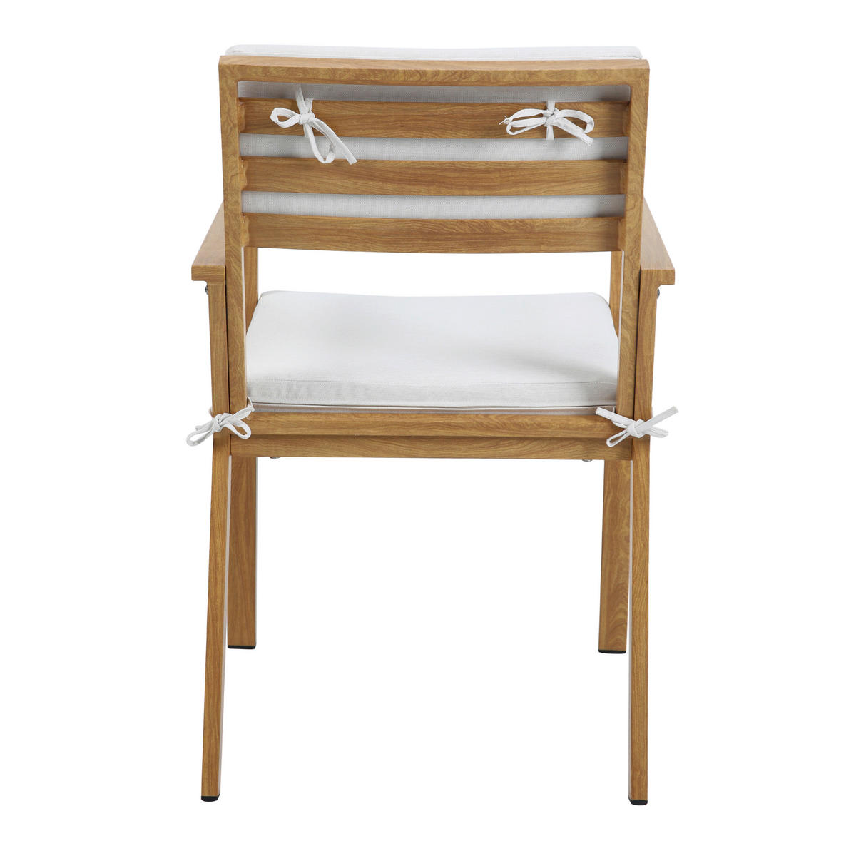 AXI Outdoor Living Gartensitzgruppe Jada creme Metall B/H/L: ca. 220x84,5x99,5 cm Jada - braun/creme (99,50/220,00/84,50cm) - AXI Outdoor Living