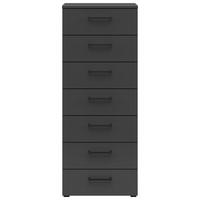 Kommode Multi-Stauraum Typ 18 anthrazit B/H/T: ca. 45x115x40 cm Multi-Stauraum Typ 18 - anthrazit (45,00/115,00/40,00cm)