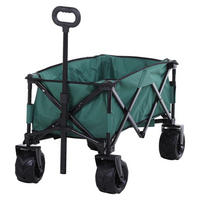 Outsunny Gerätewagen grün B/H/L: ca. 55x91x108 cm Bollerwagen - grün (108,00/55,00/91,00cm) - Outsunny