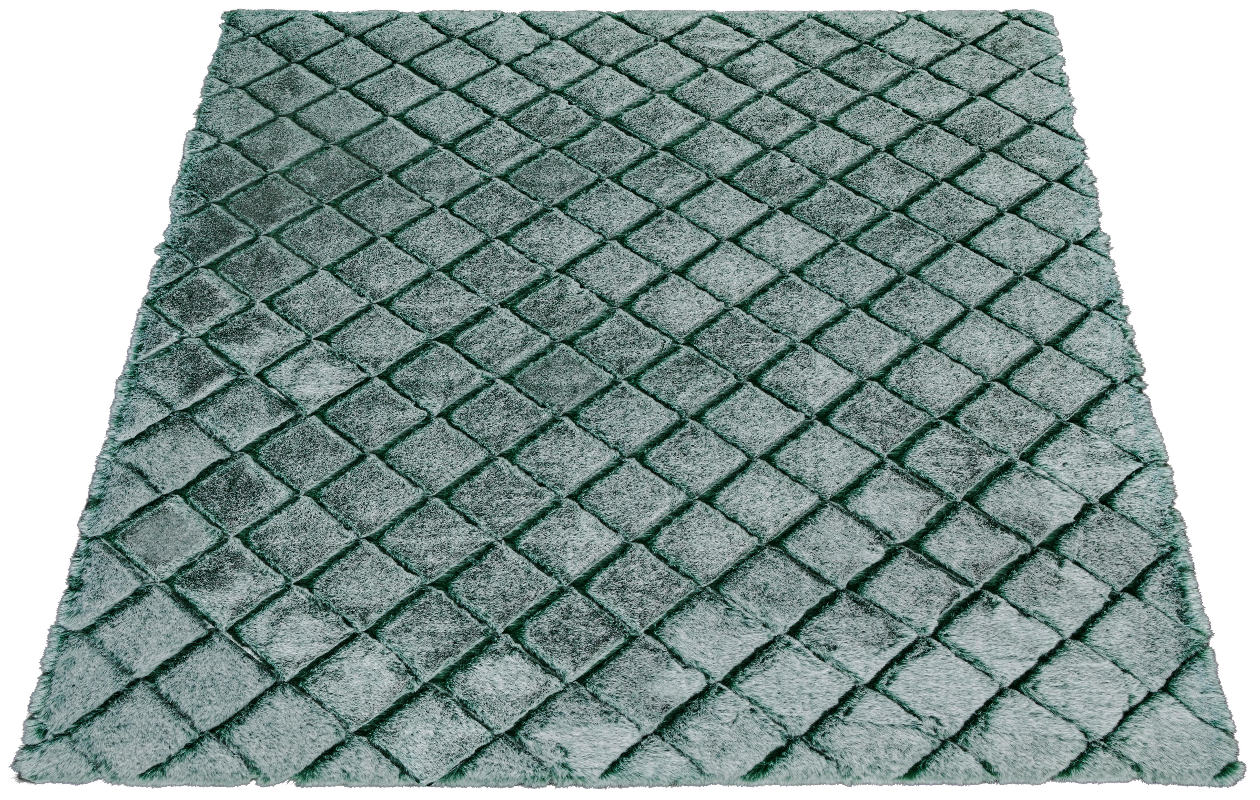 Thumbnail - Teppich Vichy mint B/L: ca. 80x150 cm