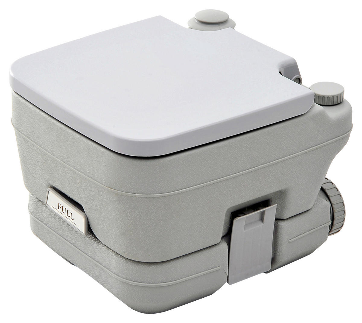 Outsunny Campingtoilette B/H/L: ca. 42x30x36 cm Campingtoilette - grau (36,00/42,00/30,00cm) - Outsunny