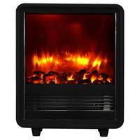 Balderia Elektrischer-Kamin schwarz B/H/L: ca. 17,5x37,5x30 cm Elektro-Kamin George - schwarz (30,00/17,50/37,50cm) - Balderia