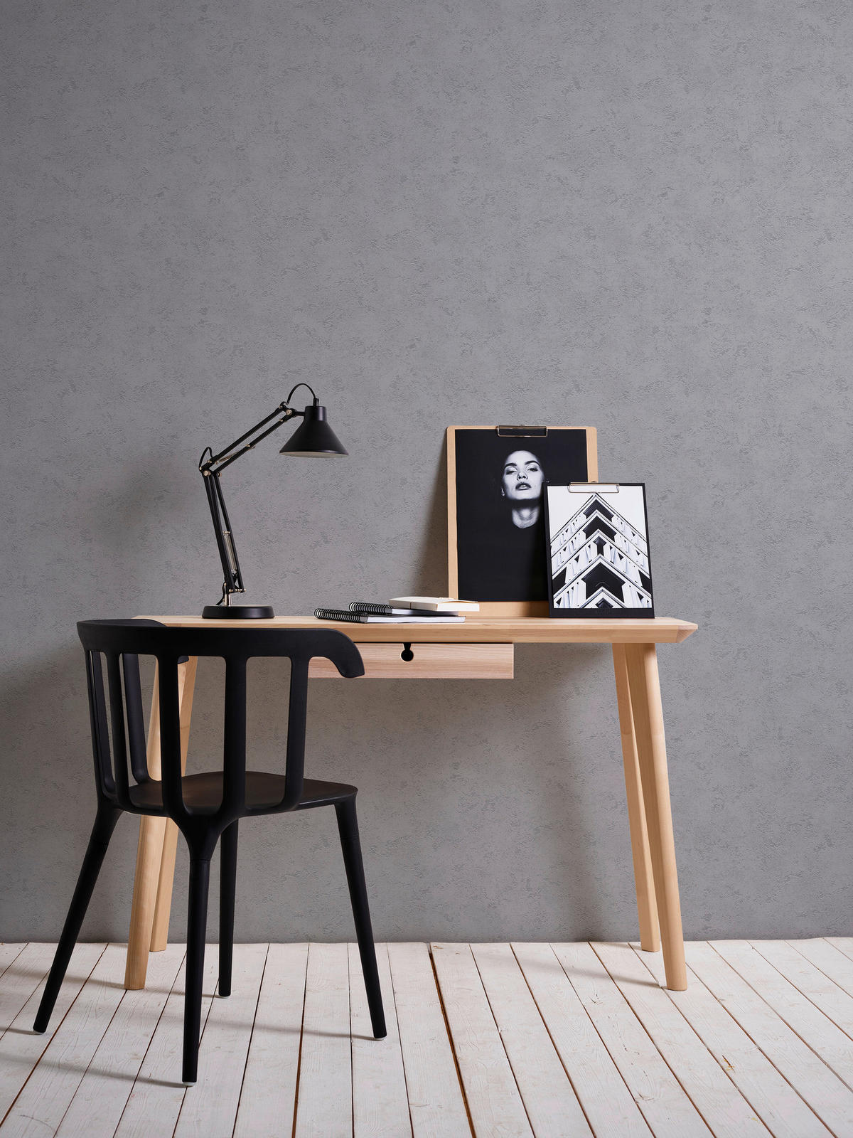 A.S.Creation Vliestapete grau B/H/D: ca. 53x1005x9,7 cm Vliestapete - grau (9,70/1005,00cm) - A.S.Creation