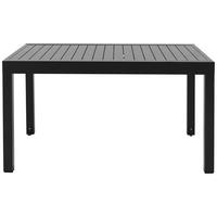 POCOline Gartentisch dunkelgrau Aluminium B/H/L: ca. 90x75x135 cm Gartentisch_Maja - dunkelgrau (135,00/90,00/75,00cm) - POCOline