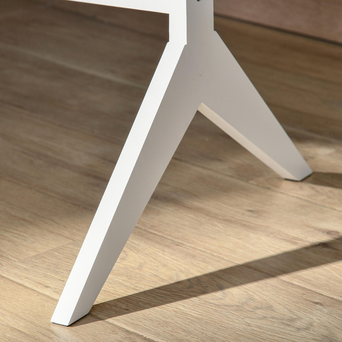 Standspiegel 831-268WT weiß MDF B/H/T: ca. 47x148x46 cm 831-268WT - weiß (47,00/148,00/46,00cm) - HOMCOM