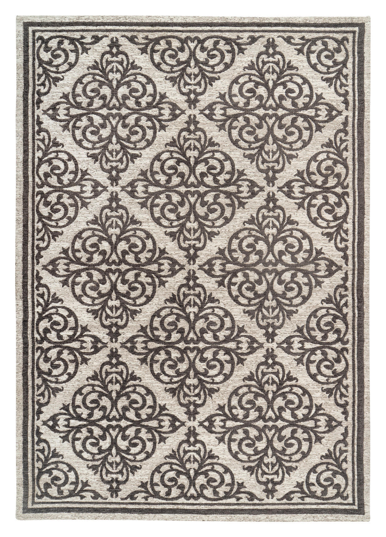 Kayoom Flachflorteppich Davis 125 grau B/H/L: ca. 160x1,2x230 cm Davis 125 - grau (230,00/160,00/1,20cm) - Kayoom