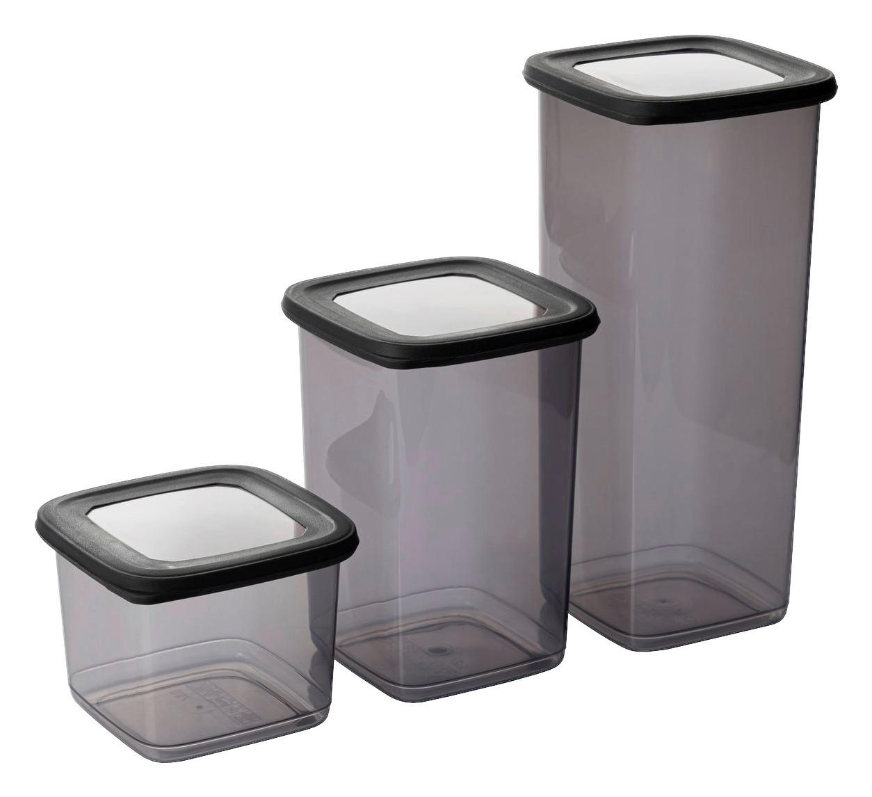 HermiaConcept Vorratsdosenset 24tlg. anthrazit 24tlg. - anthrazit - HermiaConcept