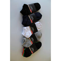 Damen-Socken sortiert 5 Packstücke Größe 35-38 Sneakersocken_Damen_uni_5erPack - sortiert