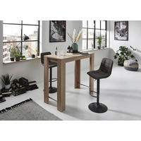 Essgruppe Yvonne Eiche anthrazit Metall B/H/T: ca. 120x108x58 cm Yvonne - Eiche/anthrazit (120,00/108,00/58,00cm) - Hela