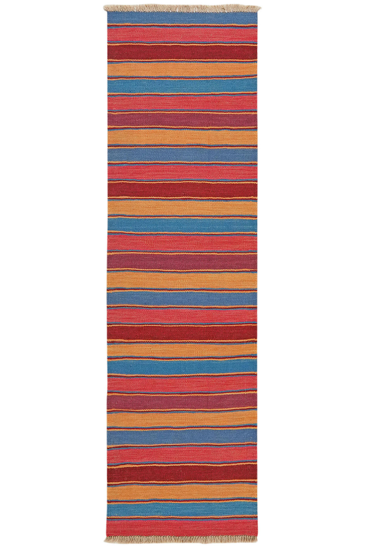 PersaTepp Teppich Kelim Gashgai multicolor B/L: ca. 57x196 cm Kelim Gashgai - multicolor (57,00/196,00cm) - PersaTepp