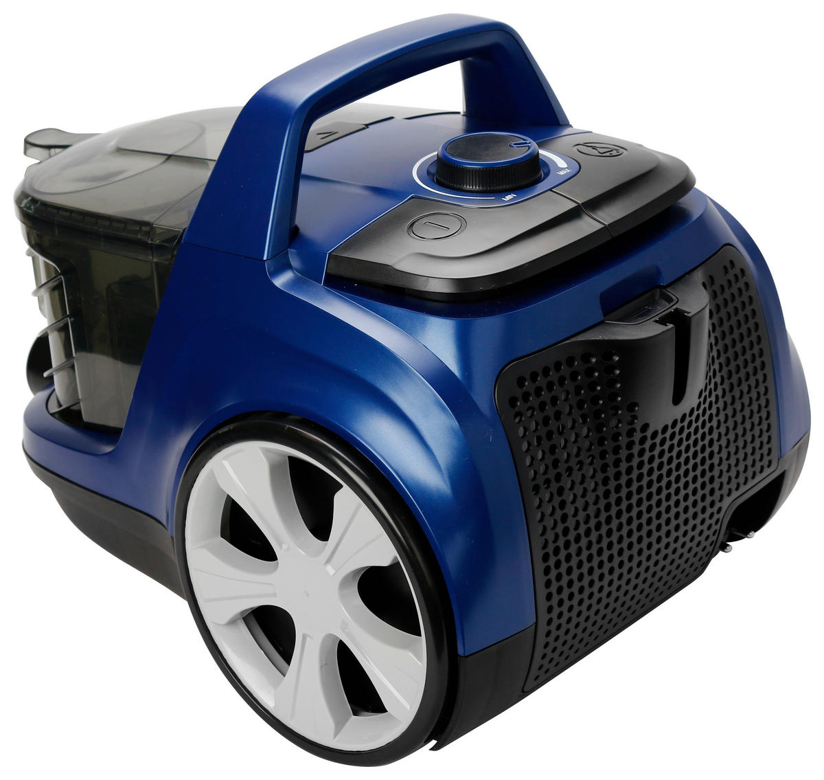 Sauber Bodenstaubsauger VCE-129394.2 grau blau Kunststoff B/H/T: ca. 30x29x44 cm Bodenstaubsauger_Gaia - blau/grau (30,00/29,00/44,00cm) - Sauber