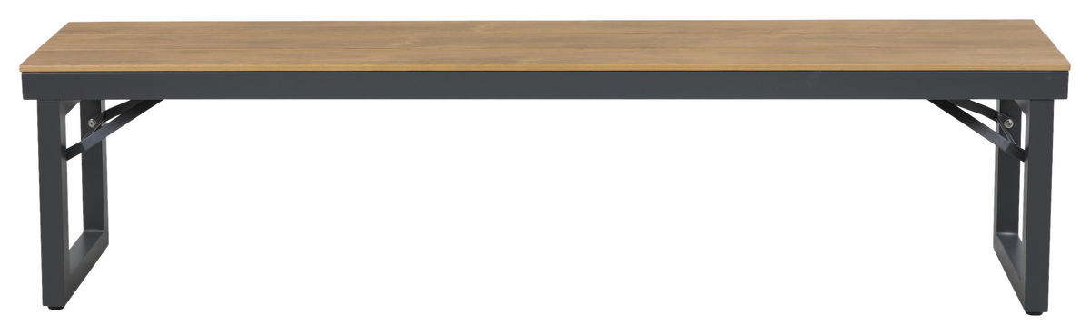 AXI Outdoor Living Gartenset Chiant braun Kunststoff B/H/L: ca. 72x75x200 cm Chiant - braun/anthrazit (200,00/72,00/75,00cm) - AXI Outdoor Living