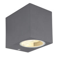 Außenleuchte 34164 anthrazit klar B/H/T: ca. 7x8x9 cm Außenleuchte_Veronika 34164 - klar/anthrazit (7,00/8,00/9,00cm) - GLOBO
