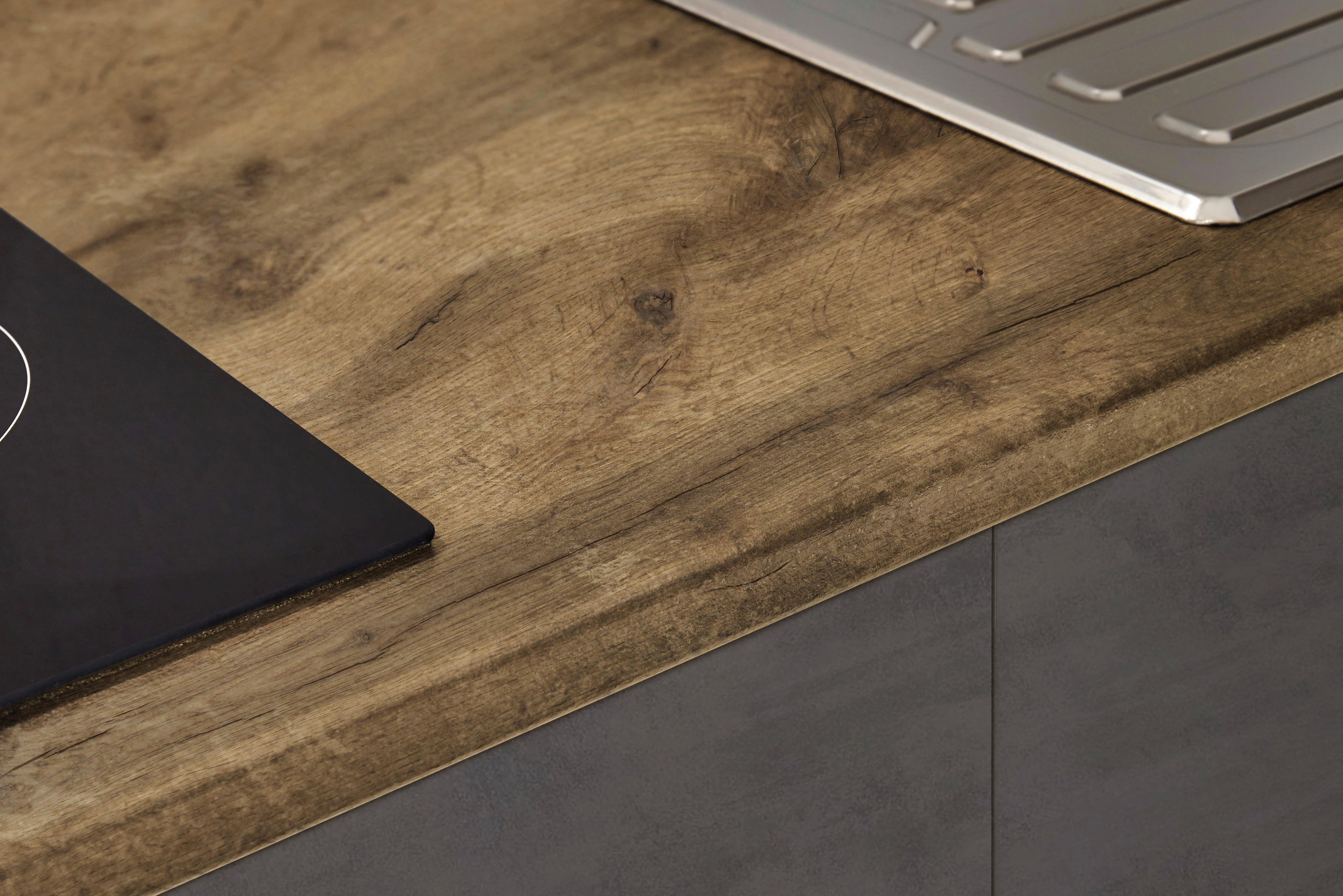 Bega Küchenblock Style B/T: ca. 260x60 cm Style - schwarz (260,00/60,00cm) - Bega