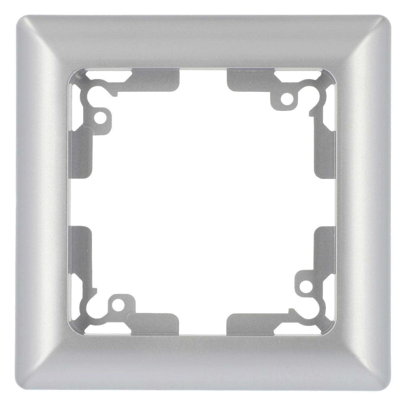 Unitec AbdeckrahmenGenua silber Genua - silber - UniTec