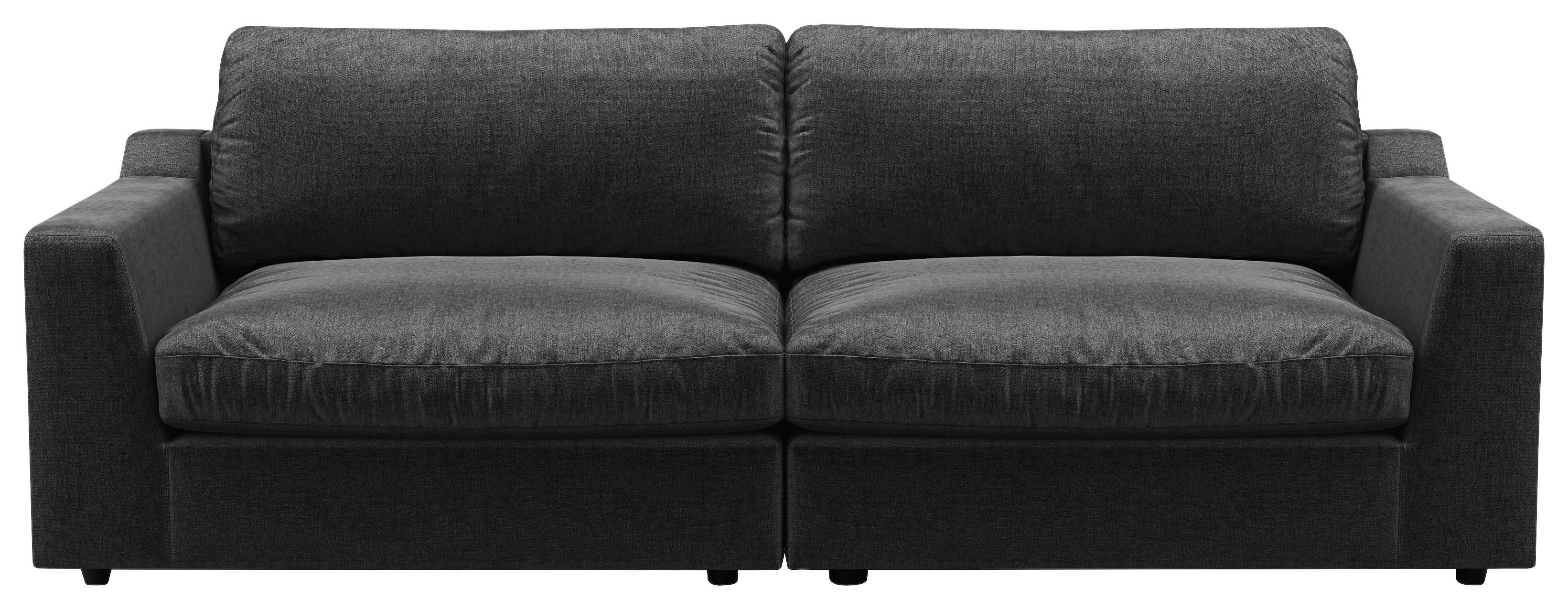 Sofa schwarz Lincoln_II_MM619_Gigasofa - schwarz