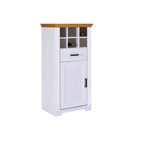 Kommode Maluno weiß lackiert B/H/L: ca. 48x136x68 cm Maluno - weiß (68,00/48,00/136,00cm) - Inter Link
