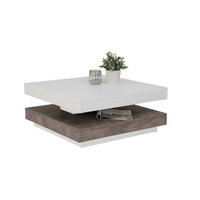 Couchtisch Andy weiß Beton B/H/T: ca. 67x35x67 cm Andy - Beton/weiß (67,00/35,00/67,00cm) - Hela