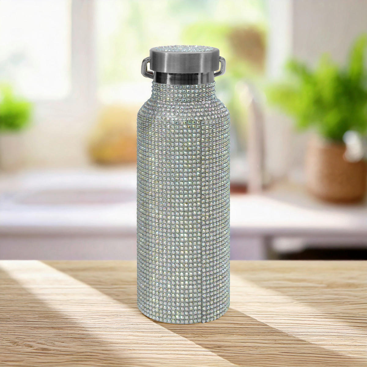 Fackelmann Trinkflasche silber Edelstahl Thermo-Trinkflasche - silber - Fackelmann