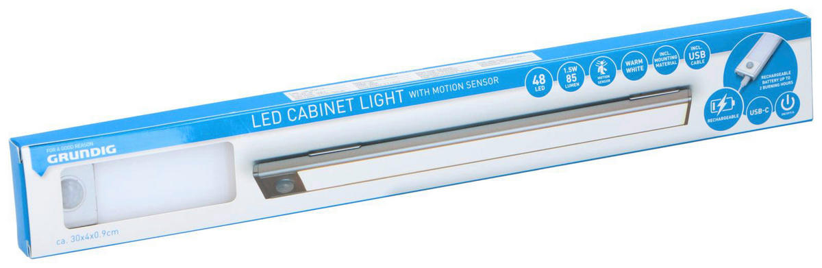 Grundig Schrankleuchte B/H/L: ca. 4x0,9x30 cm LED-Schrankleuchte - (30,00/4,00/0,90cm) - Grundig