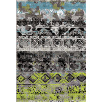 Arte Espina Kurzflorteppich Move 4454 grün B/L: ca. 240x300 cm Move 4454 - blau/grün (240,00/300,00cm) - Arte Espina