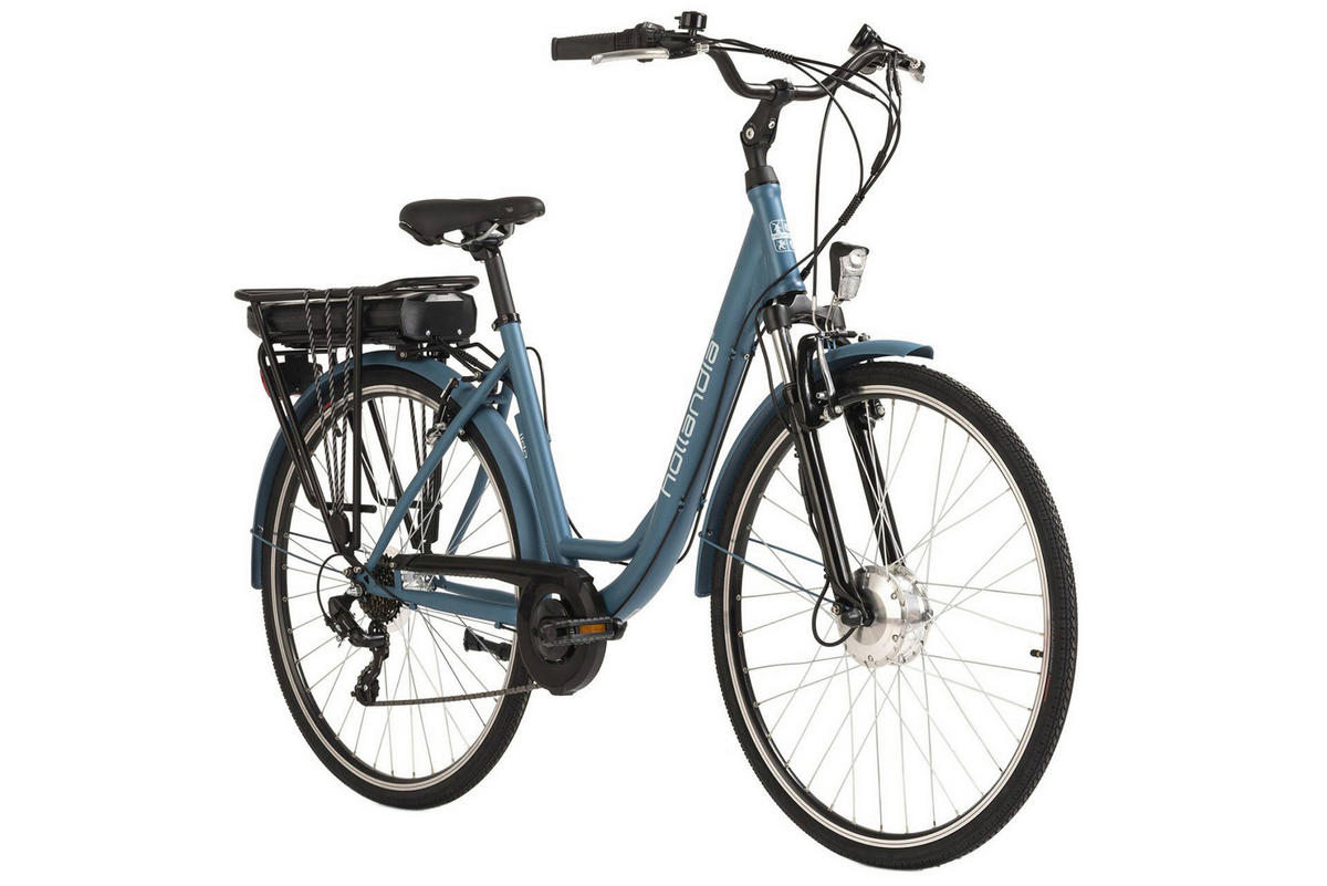 Hollandia E-Cityrad Lido Lido 28'' 28 Zoll Rahmenhöhe 49 cm 7 Gänge blau blau ca. 250 W ca. 36 V ca. 28 Zoll Lido - blau - Hollandia