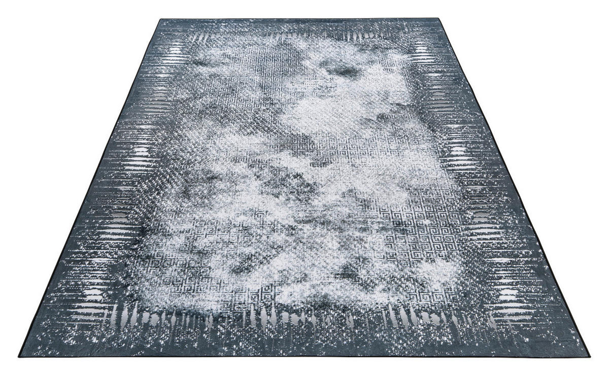 Obsession Teppich My Tranquil grau B/H/T/L/D: ca. 80x0,6x0x150x0 cm My Tranquil - grau (150,00/80,00/0,60cm) - Obsession