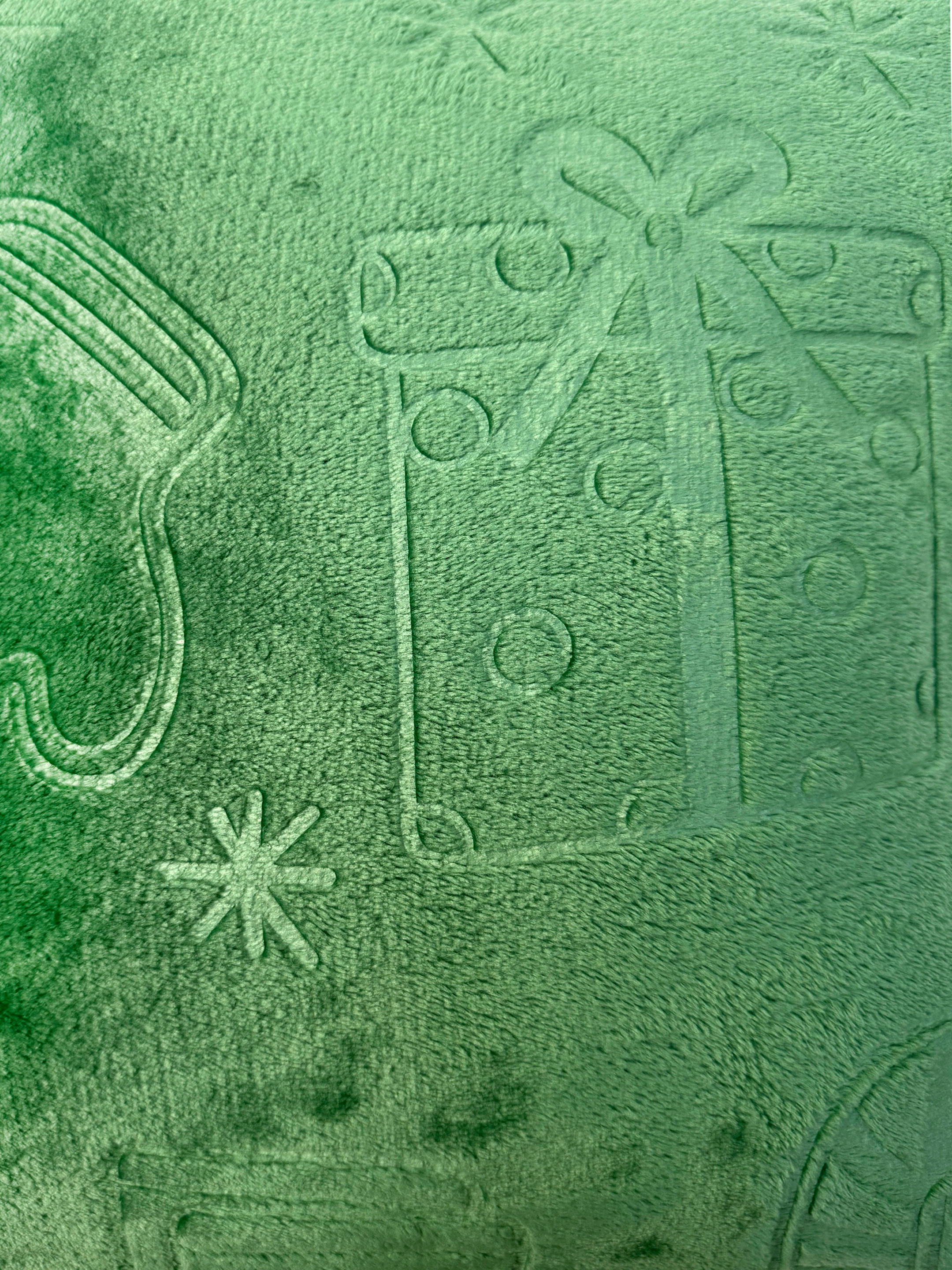 Dekokissen Weihnachten Flanell Weihnachten - grün (45,00/45,00cm) - POCOline