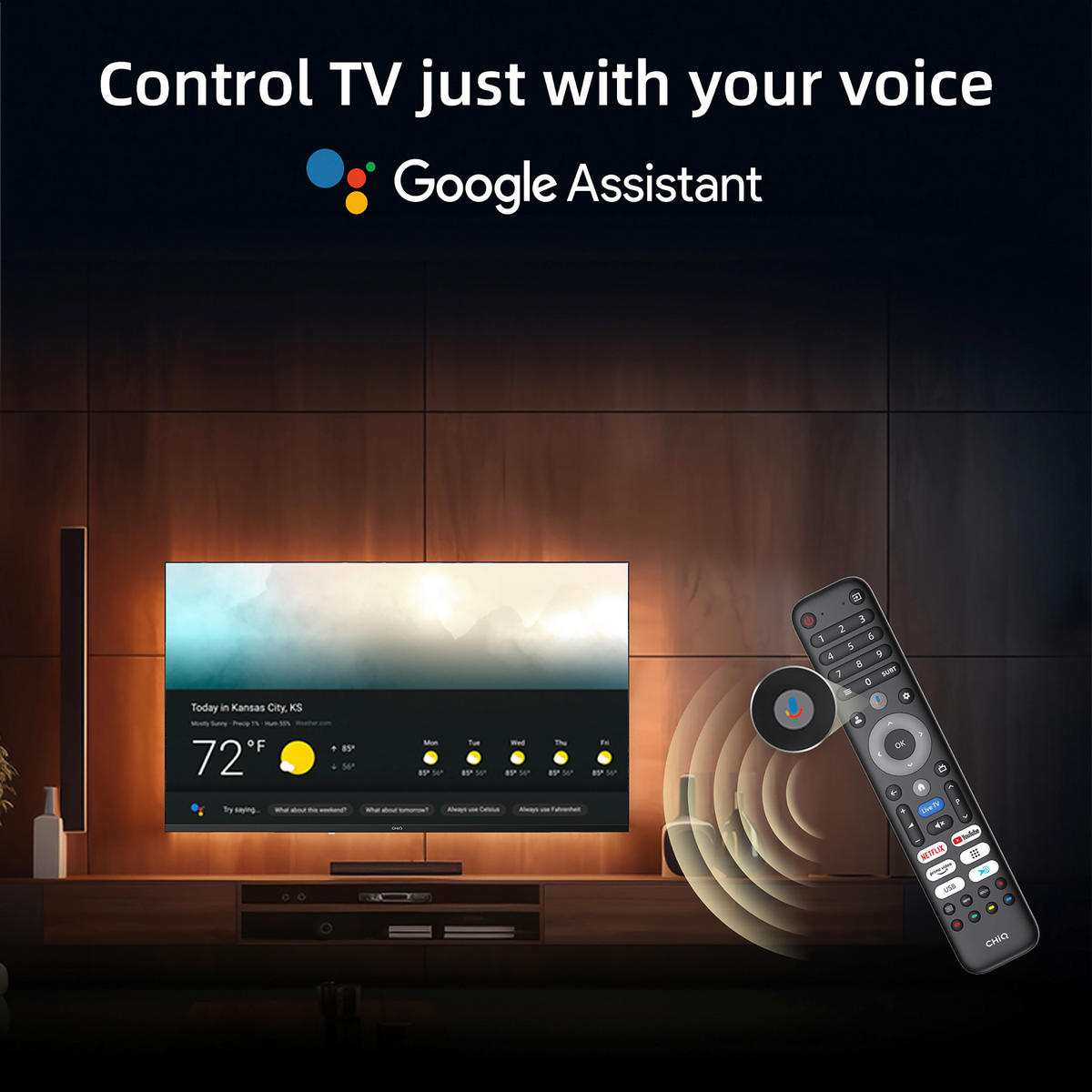 CHiQ LED-TV L43QM10V QLED-Smart-TV_43"_FHD_L43QM10V_CHiQ - CHiQ