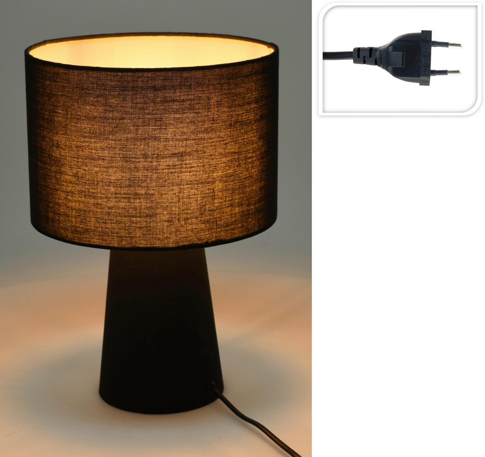 Tischlampe Tischlampe - schwarz