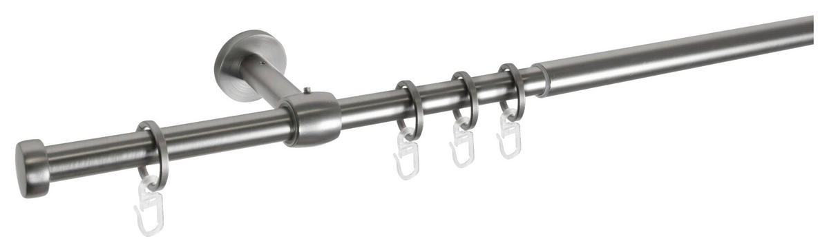 Stilgarnituren cap-noble Edelstahloptik Metall ausziehbar von ca. 120 bis 210 cm 1.0 Läufe cap-noble - Edelstahloptik - ondeco