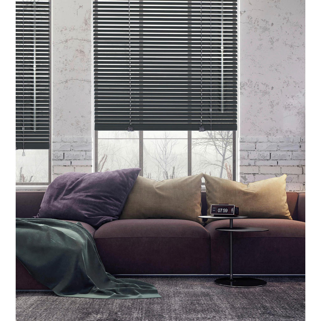 Thumbnail - Alu-Jalousie Schiefergrau B/L: ca. 45x130 cm