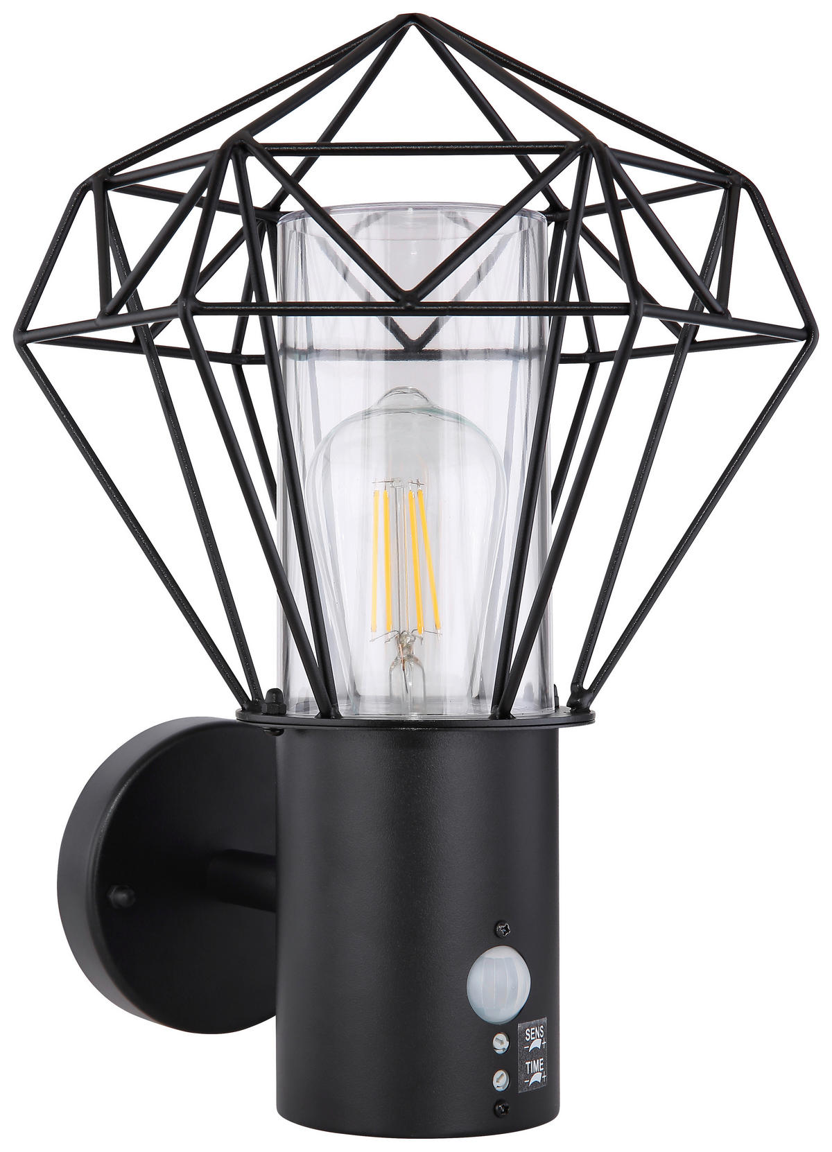 Außenleuchte HORACE VC913842 schwarz schwarz B/H: ca. 22,5x34 cm HORACHE - schwarz (22,50/34,00cm) - GLOBO