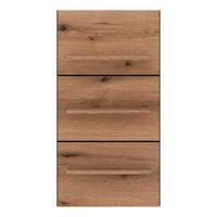 Wandpaneel Mateo Eiche Evoke Coast Nachbildung schwarz matt B/H/T: ca. 50x96x18 cm Mateo - Eiche/schwarz (50,00/96,00/18,00cm)
