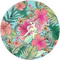 Komar Fototapete Ariel Ocean Flowers D: ca. 125 cm Ariel Ocean Flowers - (125,00cm) - Komar