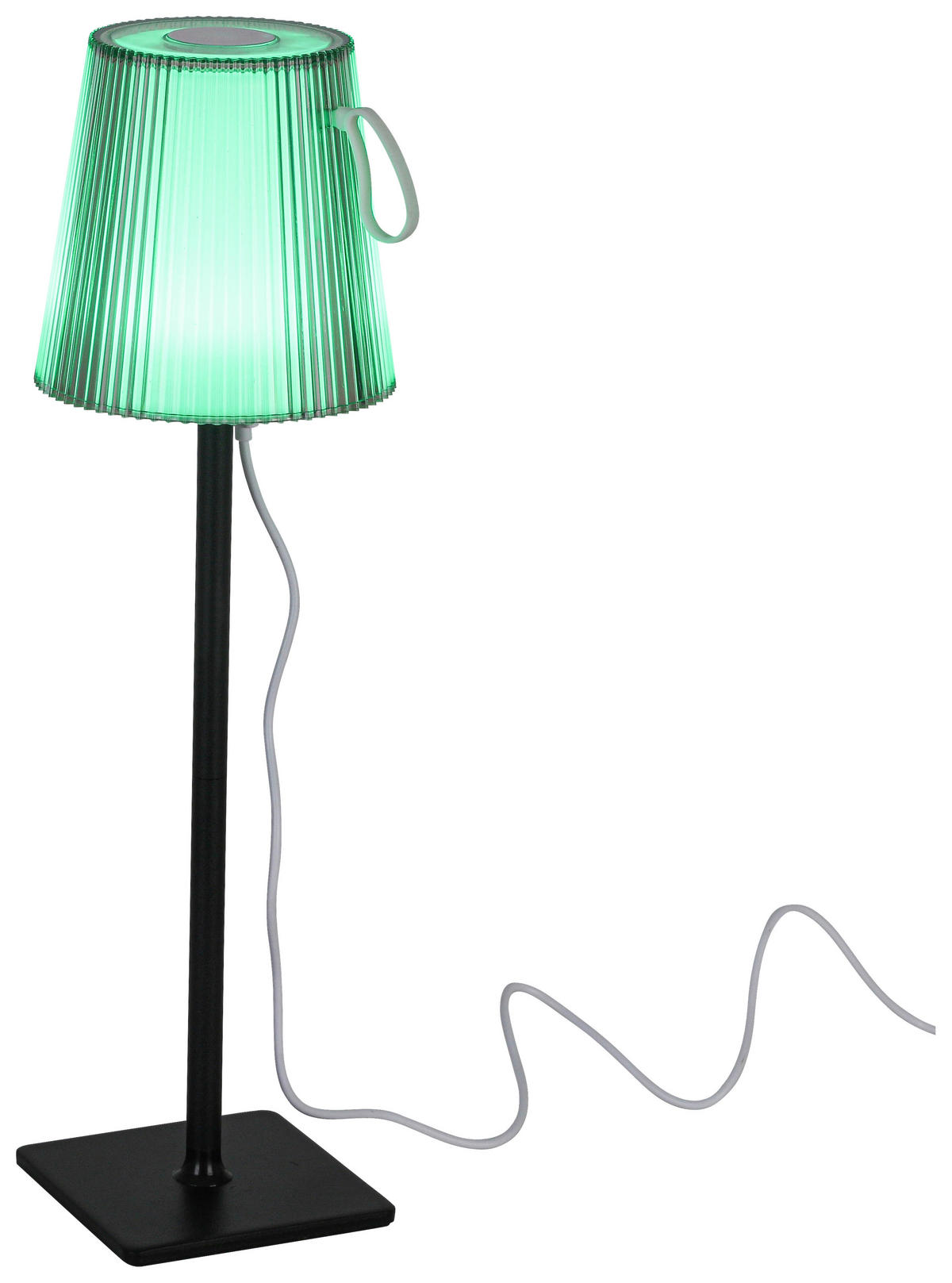 Tischleuchte anthrazit H/D: ca. 36x11 cm Akku-Tischleuchte_Rimini - anthrazit (11,00/36,00cm) - Nolo Lighting