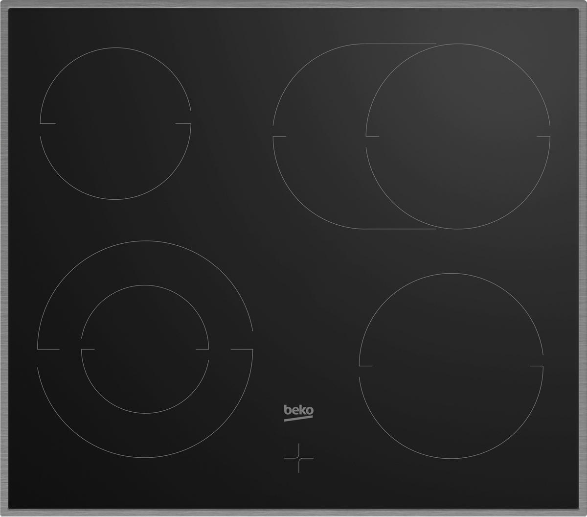 beko Einbauherdset BBUE1732T0B schwarz B/H/T: ca. 59,4x59,5x56,7 cm BBUE1732T0B - schwarz (59,40/59,50/56,70cm) - beko