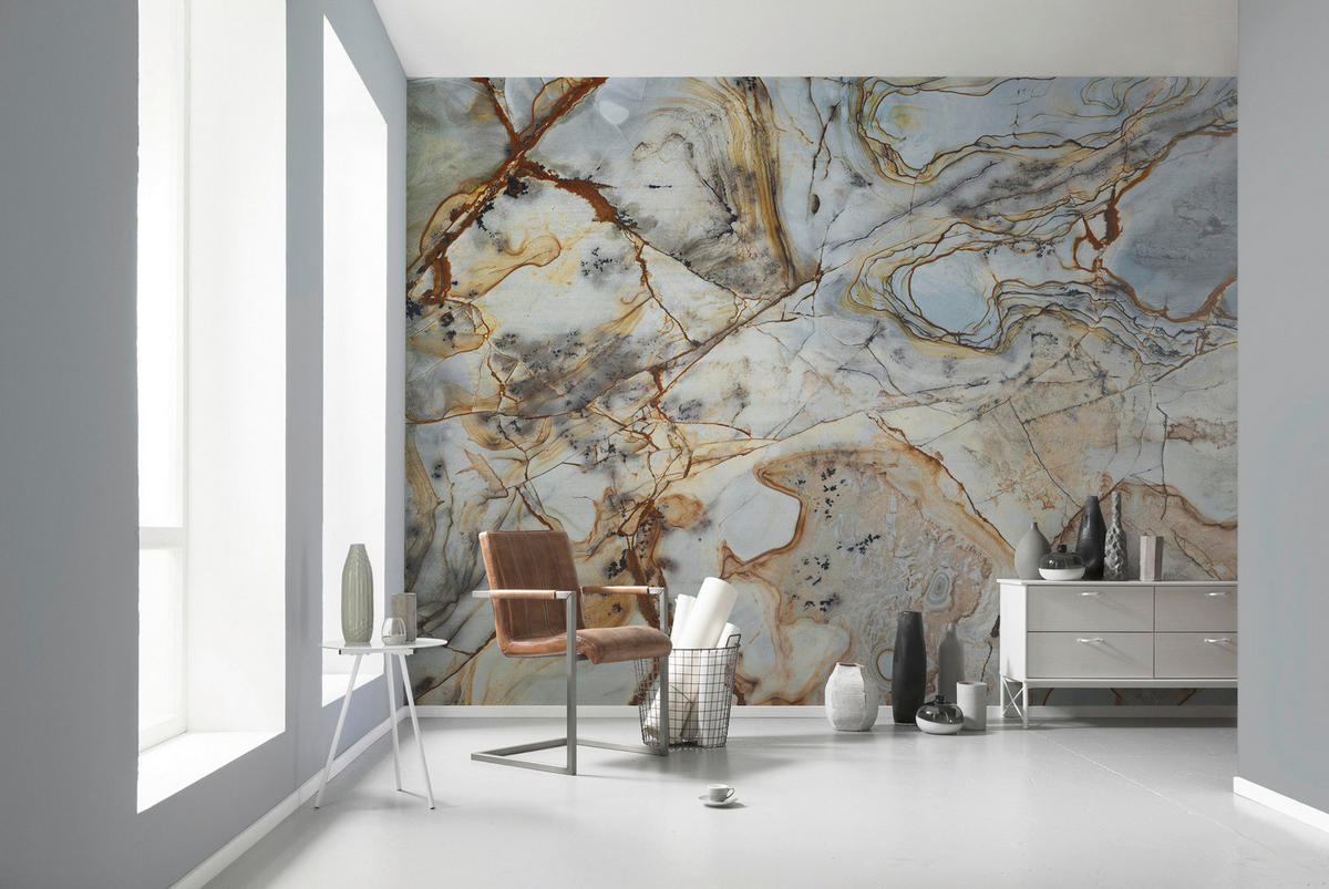 Komar Fototapete Marble B/L: ca. 400x250 cm Marble - (400,00/250,00cm) - Komar