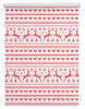 Verdunkelungsrollo Rentiere Muster weiß B/L: ca. 60x150 cm Rentiere Muster - weiß (60,00/150,00cm)