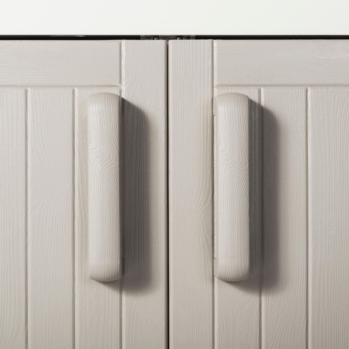 Toomax Kunststoffschrank Wood Midi hellgrau Kunststoff B/H/T: ca. 65x93x37 cm Wood Midi - hellgrau (65,00/93,00/37,00cm) - Toomax