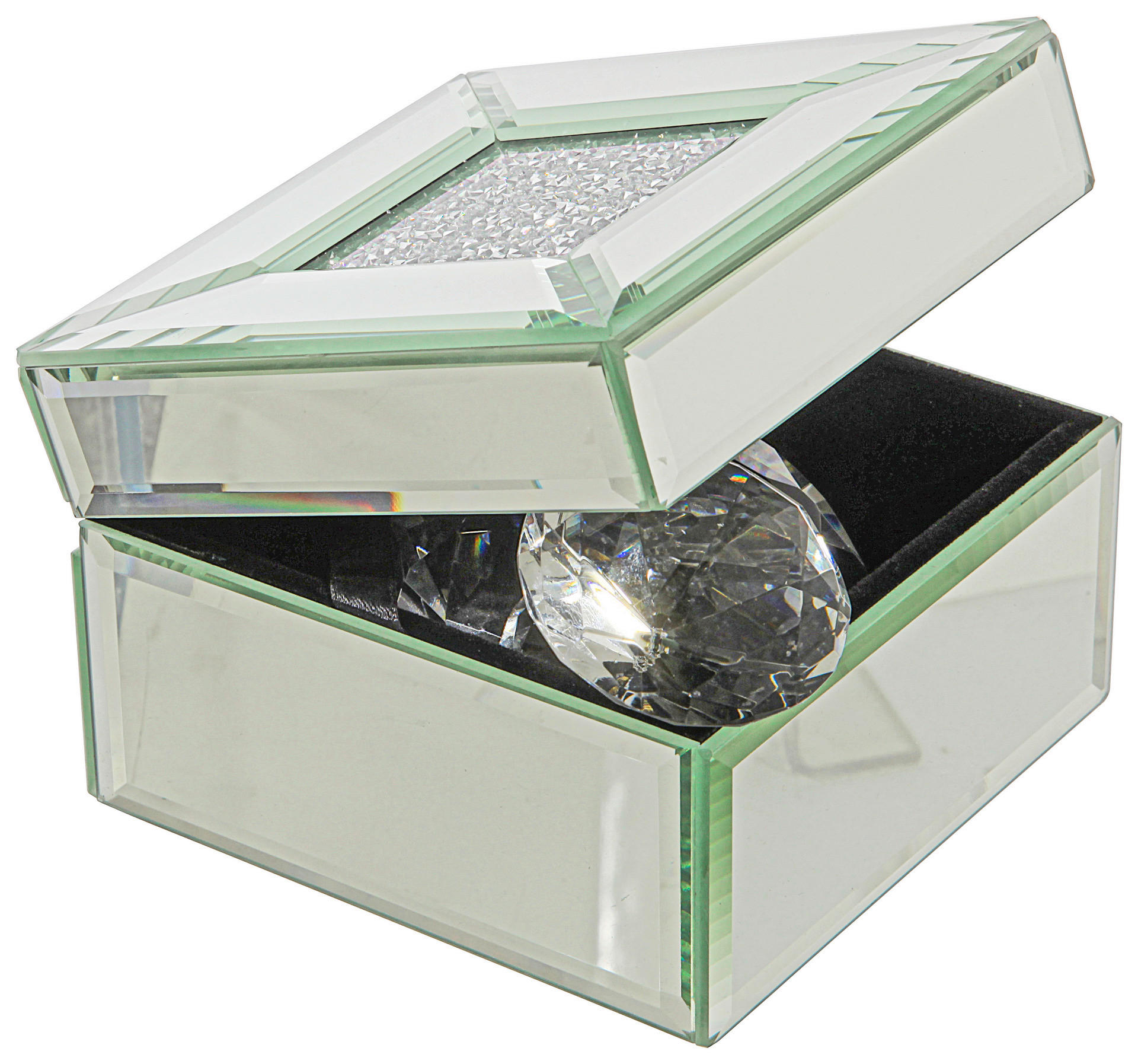 Schatulle Schatulle_Brilliant - silber (12,00/12,00/8,00cm)