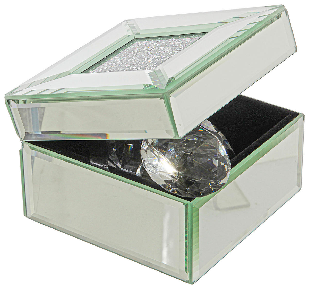 Schatulle Schatulle_Brilliant - silber (12,00/12,00/8,00cm)