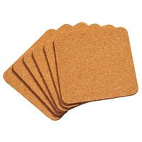 Kesper Untersetzerset Untersetzer_6erSet - braun (10,00/10,00cm) - Kesper