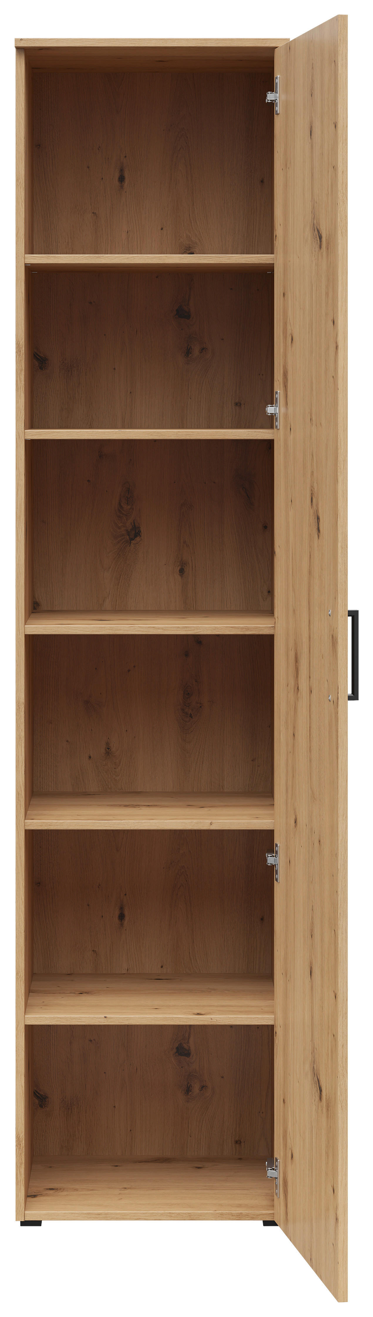 Schrank Multi-Stauraum Typ 20 Eiche Artisan Nachbildung B/H/T: ca. 45x195x4 günstig online kaufen