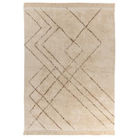 360Living Teppich Mylen creme B/L: ca. 160x230 cm Mylen - braun/creme (160,00/230,00cm) - 360Living